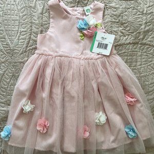NWT Little Me Toddler Girl's Pink Dress - Size 18M